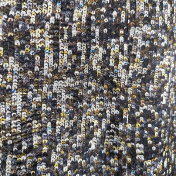 Dolce & Gabanna Midi  Sheath Dress EU 46/US M Acetate Sequin Print Silk - Picture 7 of 17